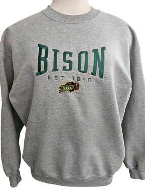 NDSU Bison Crewneck Sweatshirt, AS Sports, Size Medium?